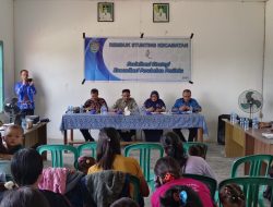 Rapat TPPS Kabupaten Landak, Kapolsek Meranti Sampaikan Komitmen Penanganan Stunting