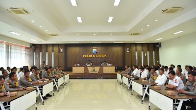 Berantas Peredaran Narkoba, Polres Gresik Gelar Operasi Tumpas Narkoba Semeru 2024
