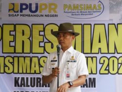 Tiga Titik PAMSIMAS Diresmikan Bupati Sunaryanta