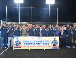 16 Tim Ikuti Turnamen Bola Voli Danrem 072/Pamungkas Cup I