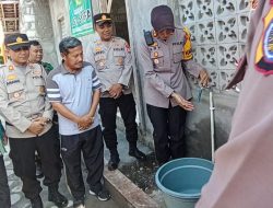 24 Tahun Pengabdian, DTT-SMDE Polres Gunungkidul Beri Bantuan Sumur Bor untuk Warga Wonontoro