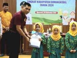 Bupati Sunaryanta Serahkan Hadiah FASI XII Tingkat Kabupaten Gunungkidul