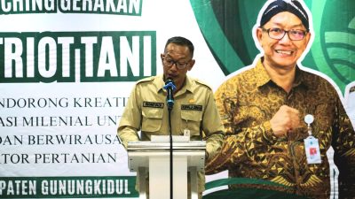Dorong Kreativitas Generasi Milenial, Dinas Pertanian Perkenalkan Gerakan Patriot Tani
