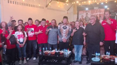 Deklarasi Dukungan Banteng Lawas untuk Risma-Gus Hans dan Eri-Armuji Tegak Lurus