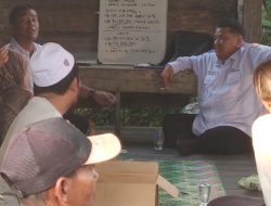Program Lumbung Pangan Sejuta Hektar, Ketua Korwil GEMPITA Kalteng Beri Pemaparan pada Warga Palingkau