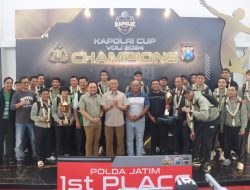 Tim Voli Putra Polda Jatim Juara Kapolri Cup 2024, Usai Kalahkan Tim Polda Jabar Skor 3-1