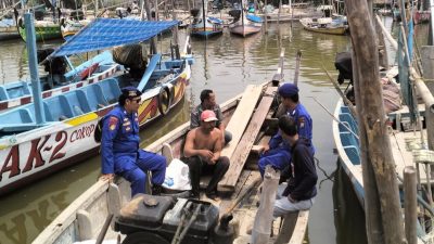 Satpolairud Polresta Sidoarjo Sambang Nusa Presisi Wilayah Perairan