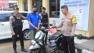 Terjerat Pinjol, Seorang Pria di Bantul Nekat Gelapkan Motor Tetangganya