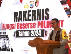 Rakernis Fungsi Reserse Polda DIY, Kapolda Tekankan Profesionalisme dan Integritas Penegakan Hukum