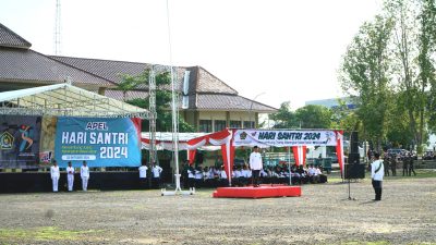 Kemenag Gunungkidul Gelar Apel Hari Santri di Alun-alun Kota Wonosari