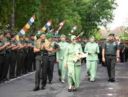 Emban Tugas Baru, Danrem 027/Pamungkas Pamitan di Kodim 0731/Kulon Progo