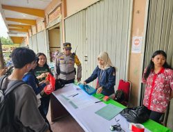Pengawasan Ketat Dilaksanakan Oleh Polres Sintang Dalam Penyortiran dan Pelipatan Surat Suara