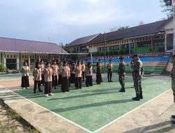 Satgas Pamtas Yonkav 12/BC Siapkan Generasi Muda Indonesia di Wilayah Perbatasan