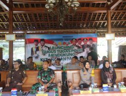 Polres Gunungkidul Launching Gugus Tugas Pangan Polri Dukung Ketahanan Pangan