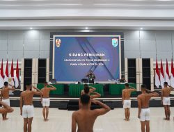 Pangdam XII/Tpr Pimpin Sidang Parade Caba PK TNI AD