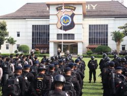 Persiapan Akhir Pengamanan Pemungutan Suara Pilkada 2024, Polda DIY Gelar Apel Serpas