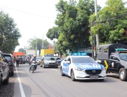 Polres Bantul Kawal Pendistribusian Logistik Pilkada Tahun 2024