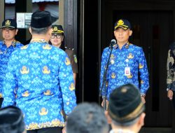 Bupati Sunaryanta Pimpin Apel Peringatan HUT Korpri ke-53