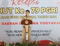 Resepsi HUT ke-79 PGRI dan Hari Guru Nasional Tahun 2024 DIY
