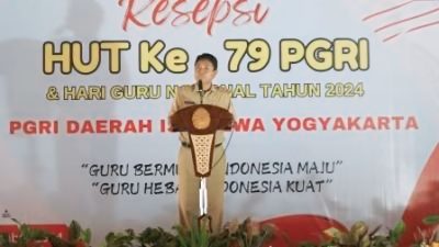 Resepsi HUT ke-79 PGRI dan Hari Guru Nasional Tahun 2024 DIY