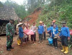2 Rumah Milik Warga Pilangrejo Nglipar Rusak Berat Akibat Tanah Longsor