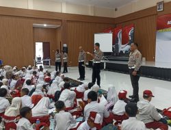 Satlantas Polresta Sidoarjo Edukasi Tertib Lalu Lintas Pelajar SD