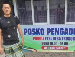 Warga Trosobo Buka Posko Pengaduan Dugaan Pungli PTSL