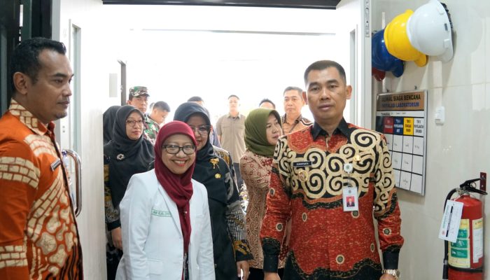 Peringati Hari Jadi RSUD Wonosari ke-76, Bupati Sunaryanta Resmikan Gedung Laboratorium