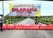 Buntut Jebolnya Dam Sungai Progo, Kendaraan Dilarang Berhenti di Jembatan Srandakan