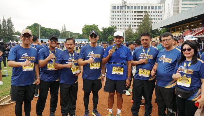 Kakanwil Kemenkum Kalbar Ikuti Pengayoman Run 2025, Langkah Bersama Menuju Indonesia Emas