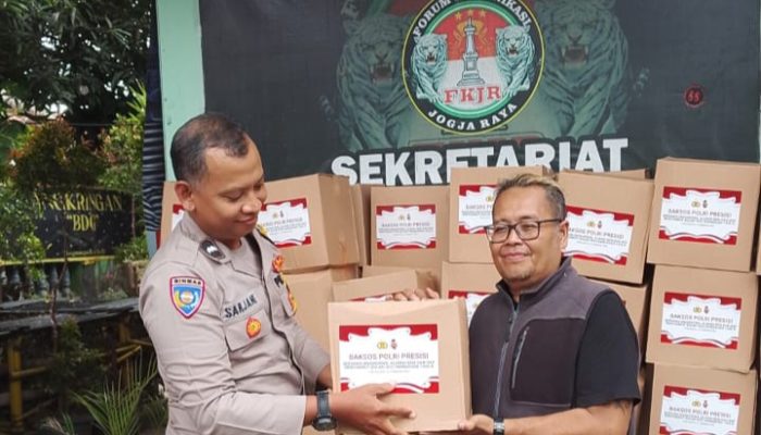 Ormas FKJR Ikut Salurkan Bantuan Bakti Sosial Polri Presisi