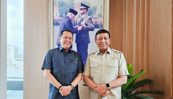 Bertemu Penasehat Khusus Presiden Bidang Polkam, Bamsoet Tegaskan Pentingnya Persatuan dan Kesatuan Bangsa