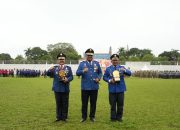 Apel Kesiapsiagaan Nasional Trantibumlinmas Digelar di Bontang