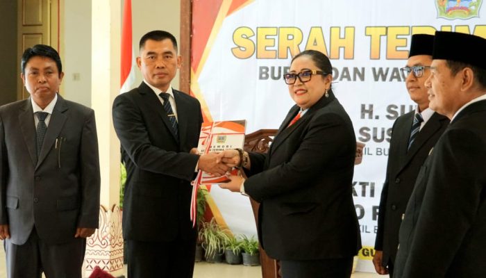 Sertijab Bupati dan Wakil Bupati Gunungkidul Masa Jabatan 2025-2030