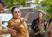 Bupati Gunungkidul Tinjau Kondisi Alun alun untuk Persiapan Sholat Idul Fitri Mendatang