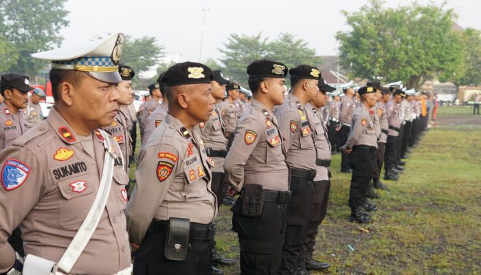 Persiapan PAM Masa Libur Lebaran, Polres dan Pemkab Gunungkidul Apel Gelar Pasukan Operasi Ketupat Progo 2025