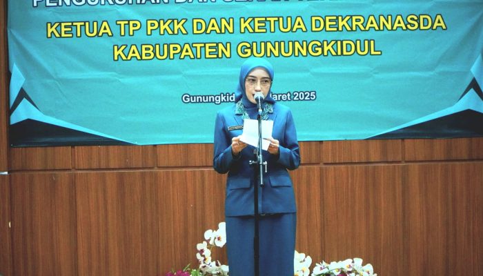 Ketua PKK dan Dekranasda Kabupaten Gunungkidul Resmi Dipimpin Rr. Listya Wardhani