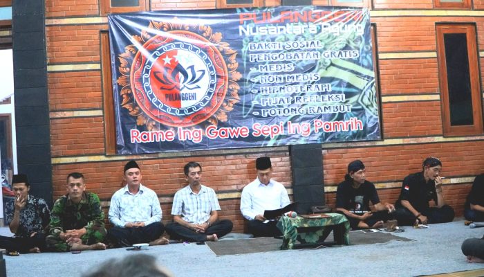 Baksos dan Sarasehan Budaya oleh Pulanggeni Nusantara Agung Dihadiri Wakil Bupati Gunungkidul