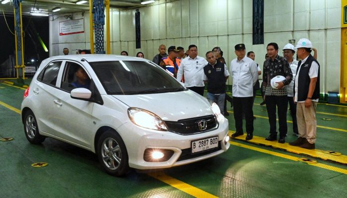Menhub Cek Kesiapan Pelabuhan Indah Kiat sebagai Buffer Zone Kawasan Pelabuhan Merak