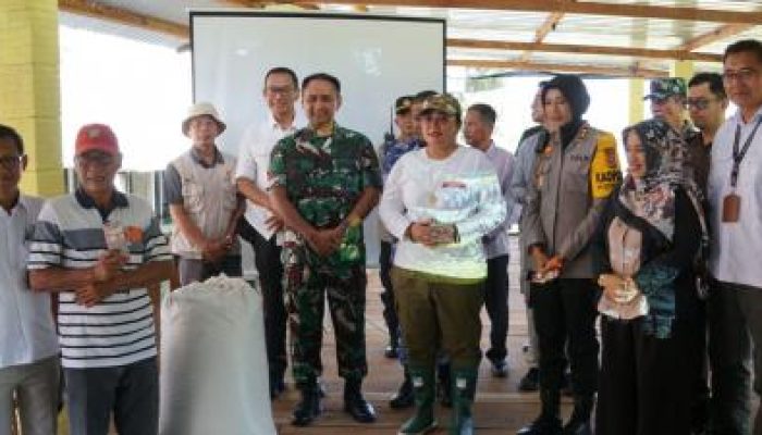 Bupati Gunungkidul Hadiri Panen Raya Padi Serentak 14 Provinsi