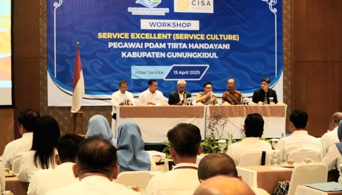 Perkuat Komitmen Layani Masyarakat, PDAM Tirta Handayani Gelar Workshop Budaya Pelayanan Prima