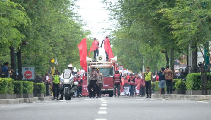 Ribuan Buruh di Yogyakarta Gelar Aksi Damai Peringatan May Day