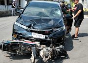 2 Orang Luka dalam Kecelakaan Lalu Lintas di Jalan Poncodirjo Gunungkidul