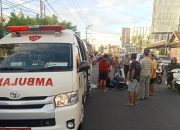 Pejalan Kaki dan Pengendara Motor Terlibat Kecelakaan di Jalan Mataram