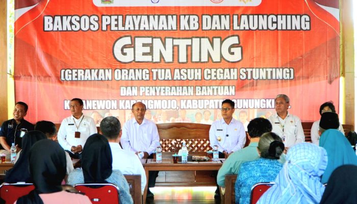 Tekan Stunting melalui Pendekatan Gotong Royong, Pemkab Gunungkidul Luncurkan Program GENTING