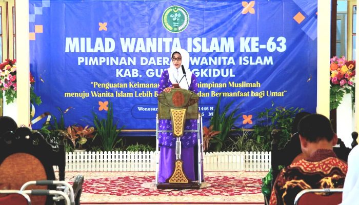 Wanita Islam Gunungkidul Rayakan Milad ke-63 dengan Pawai Syiar dan Pengajian Akbar