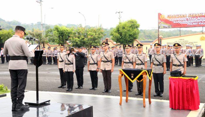 Polres Kulonprogo Gelar Sertijab, Pejabat Baru Siap Tingkatkan Pelayanan kepada Masyarakat