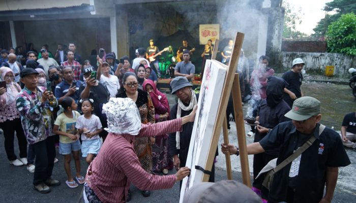 Jogja Menggambar dan Forum Drawing Gunungkidul Sukses Gelar Pameran Seni Gambar Serentak