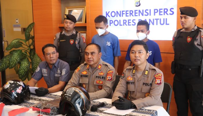 Dua Buruh Harian Lepas Ditangkap Polisi, Pelaku Terancam 7 Tahun Penjara