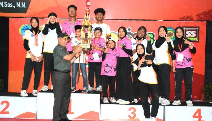 Danrem 072/Pamungkas Tutup Kejuaraan Panahan Waroeng SS Gladi Panahan Kids#3 dan Junior#3